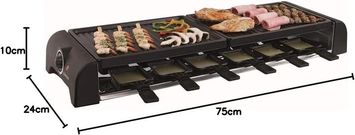 Immagine prodotto Livoo Set per raclette 12 persone