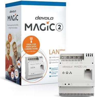 Actual product image Devolo Magic 2 LAN DINrail (2400 Mbit/s)