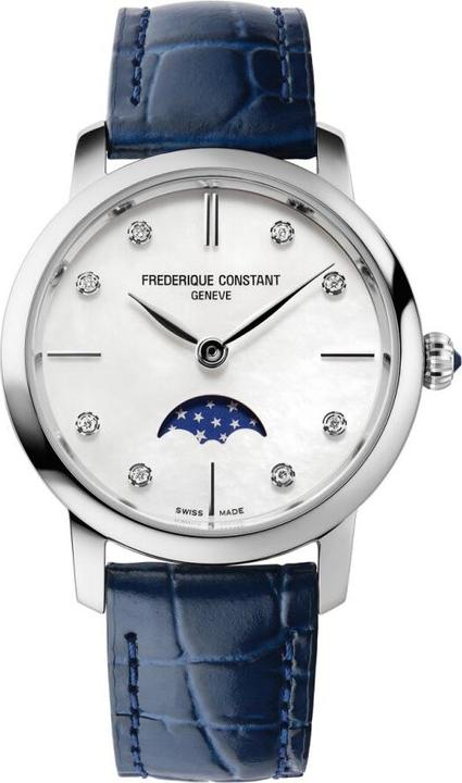 Produktbild Frederique Constant Slimline Moonphase (Mondphasenuhr, 30 mm)