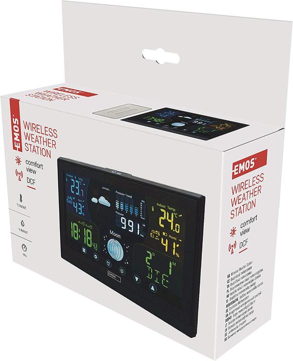 Actual product image Emos Wireless weather station E6018