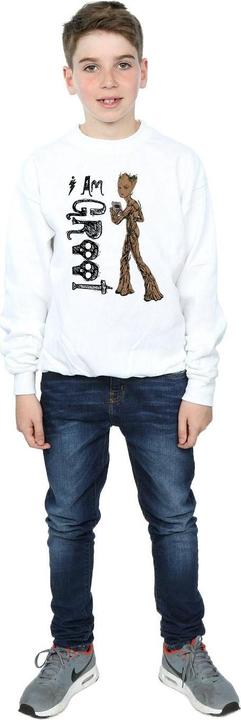 Image du produit - Sweat AVENGERS INFINITY WAR AM TEENAGE GROOT - Garçon (152, 158)