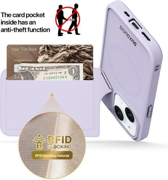 Immagine prodotto Dux Ducis Custodia rigida in PC e TPU della serie Rafi II Mag (Apple iPhone 15)