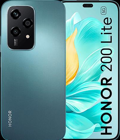 Produktbild Honor 200 Lite (256 GB, Cyan Lake, 6.70", Dual SIM, 108 Mpx, 5G)