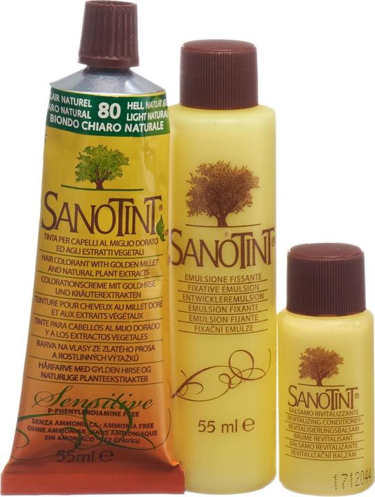Produktbild Sanotint Sensitive Light Haarfarbe 80 hell naturblond (Hell Naturblond)