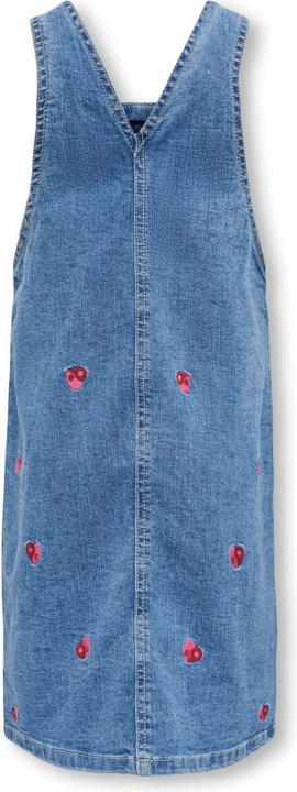 Produktbild Only Normal geschnitten Trapezausschnitt Verstellbare Träger mit Schnalle Kurzes Kleid Jeanskleid (110)