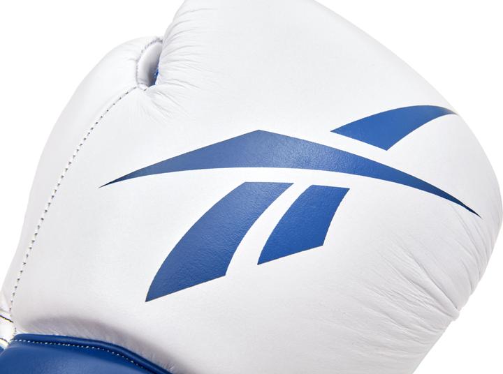 Actual product image Reebok Leather Boxing Gloves 10oz Blue (10 OZ)
