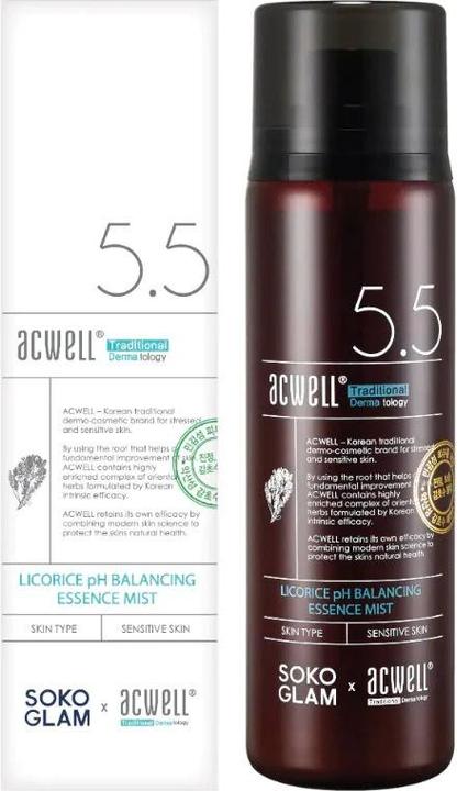 Actual product image Acwell Licorice pH Balancing Essence Mist 00 ml (100 ml, Face mist)