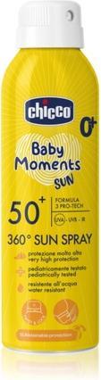 Chicco 360° Sun Spray SPF50+ 0m+ italienisch (Sonnenspray, SPF 50+, 150 ml)