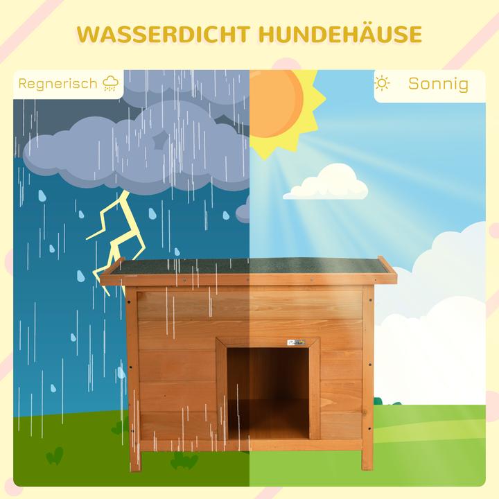 Produktbild PawHut Hundehaus (Hundehütte)
