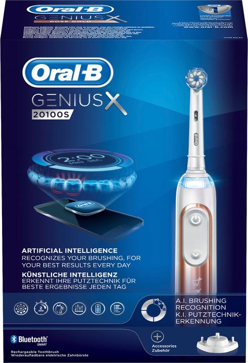 Image du produit Oral-B Le génie X avec l'intelligence artificielle (Brosse à dents oscillo-rotative)