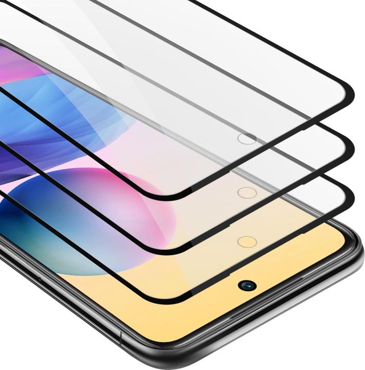 Productafbeelding Cadorabo Volledig schermbeschermend glas (3 Stuk, Xiaomi Redmi Note 10 5G, Xiaomi Poco M3 Pro 5G)