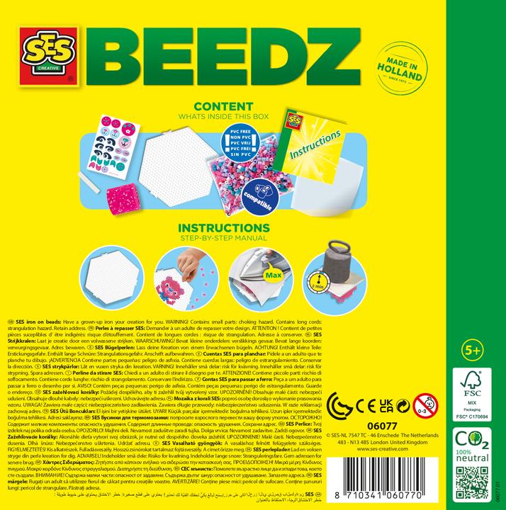 Actual product image Ses Beedz ballerina animals