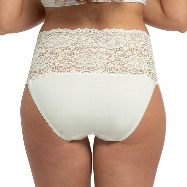 Actual product image Nina von C. 3 Pack Millefleurs Waist Briefs (42, XL, pack of 3)