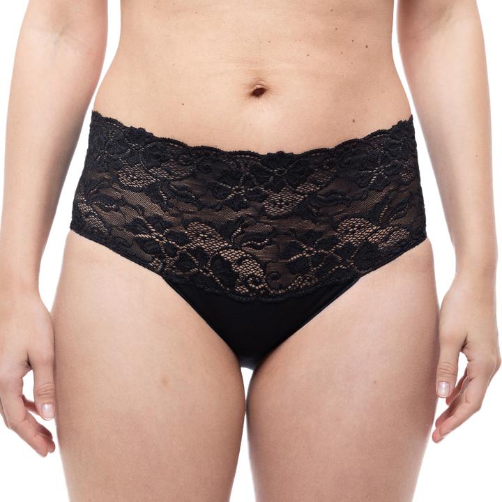 Actual product image Nina von C. 3 Pack Fine Cotton Waist Briefs (48, 4XL, pack of 3)
