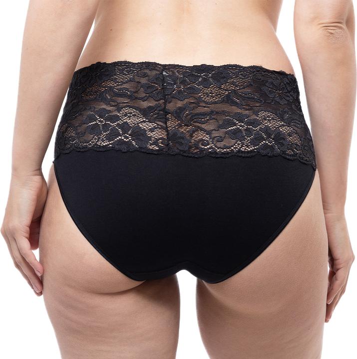 Actual product image Nina von C. 3 Pack Fine Cotton Waist Briefs (48, 4XL, pack of 3)