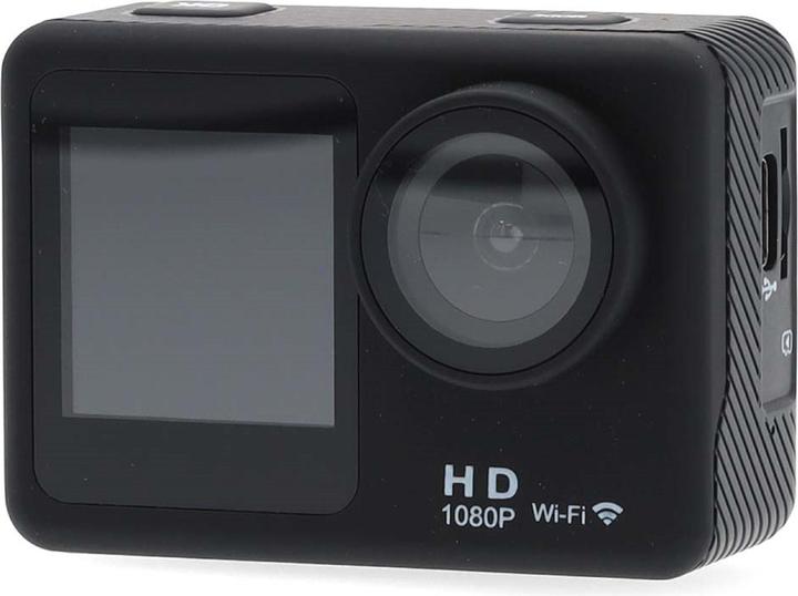 Produktbild Nedis Action Cam | Dualer Bildschirm | 1080p@30fps | 12 MPixel | Wasserdicht bis: 30.0 m | 70 min | (30p, WLAN)