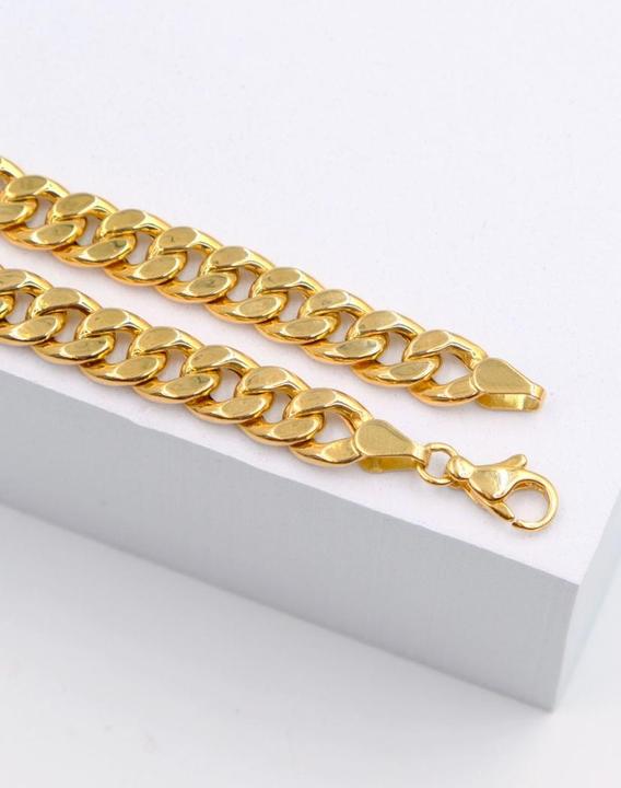 Produktbild Muau Panzer (19 cm, 750/18K Gelbgold)