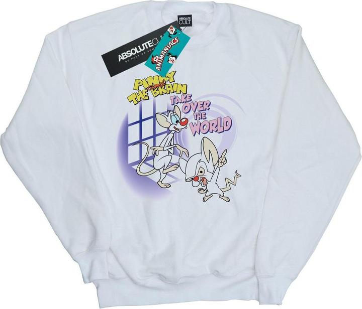 Universal Textiles Sweatshirt Jungen Pinky And The Brain Take Over The World