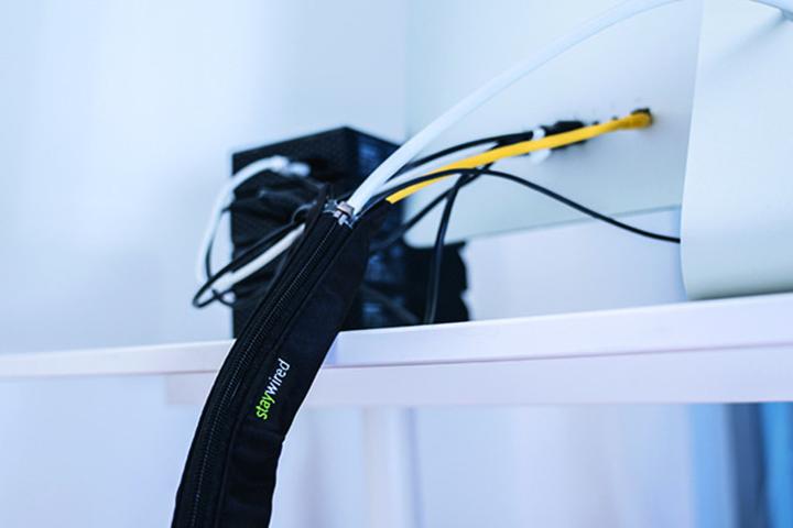Actual product image OK-Line Cable duct STAYWIRED PRO Flex, textile (Duct, 150 cm)