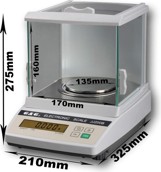 Immagine prodotto G&G Präzisionswaage 110g/0,001g