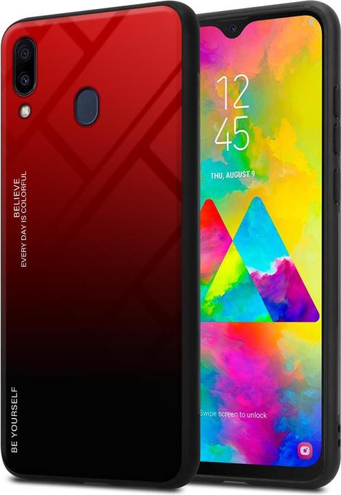 Productafbeelding Cadorabo TPU 2 kleuren glasdekking (Samsung Galaxy M20)