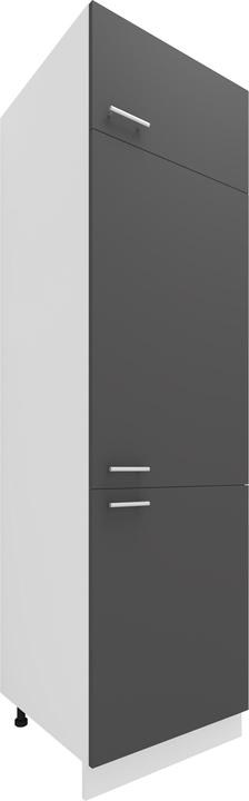 Produktbild VCM Küchenschrank Breite 60 cm Hochschrank Küche Küchenmöbel Esilo (60 x 57 x 207 cm)