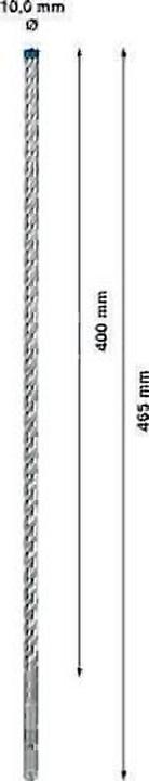 Produktbild Bosch Professional Zubehör EXPERT SDS plus-7X Hammerbohrer, 10 x 400 x 465 mm (10 mm)