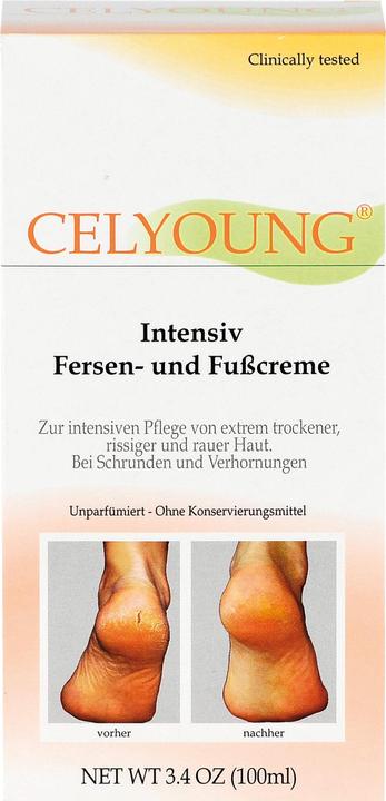 Celyoung Int Fersen U Fuss (Fusscrème & Fussgel, 100 ml)