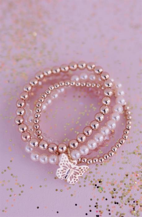 Actual product image Great Pretenders Creative Education 84085 Bracelet Set Blush Crush (4 cm)
