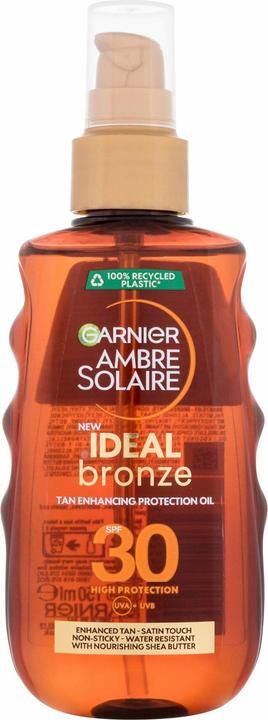 Garnier Ambre Solaire Ideal Bronze (Olio abbronzatura, SPF 30, 150 ml, 150 g)