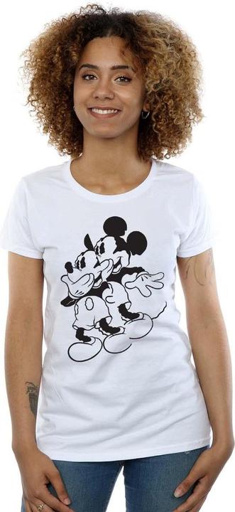 Actual product image Disney Womens/Ladies Mickey Mouse Shake Cotton T-Shirt (XL)