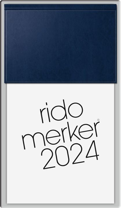 Produktbild Rido Tagesblock 2024 dunkelblau (Deutsch)