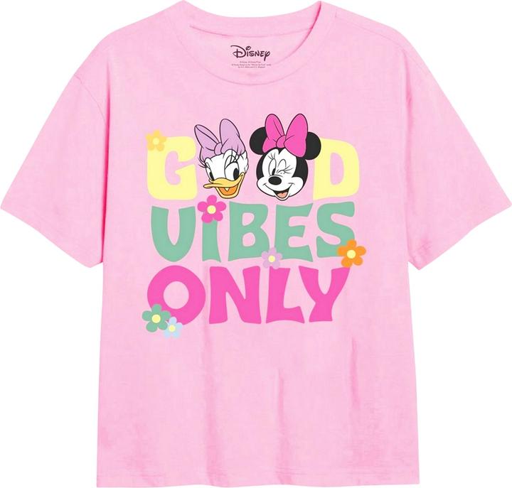 Produktbild Disney Girls Good Vibes Only Minnie Mouse T-Shirt (104)