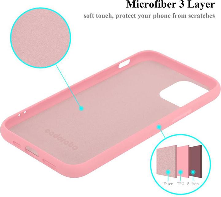 Immagine prodotto Cadorabo Copertura della cassa del silicone liquido TPU (Apple iPhone 12, Realme 12 Pro+)