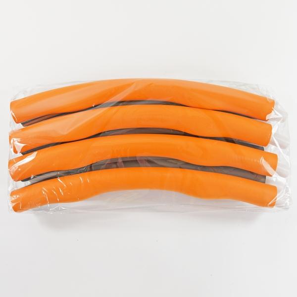 Immagine prodotto Kögler Hula hoop fitness, in 8 parti, arancione/grigio (95 cm, 940 g)
