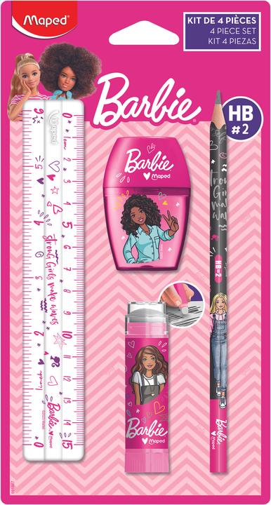 Actual product image Maped Writing set 4 pieces multicoloured (Pink/grey, 1 x)