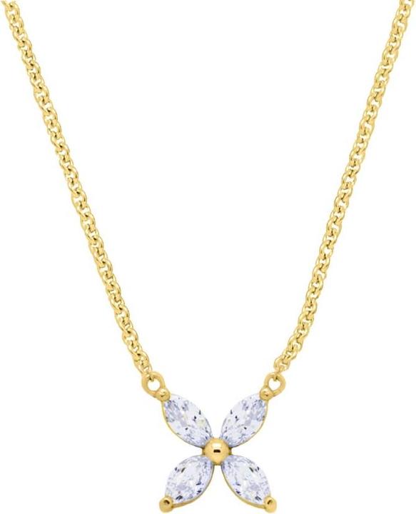 Actual product image Candy Celia necklace, 925 sterling silver, gold-plated (18k gold-plated, 925 Sterling silver, 925 sterling silver, 42 - 45 cm)