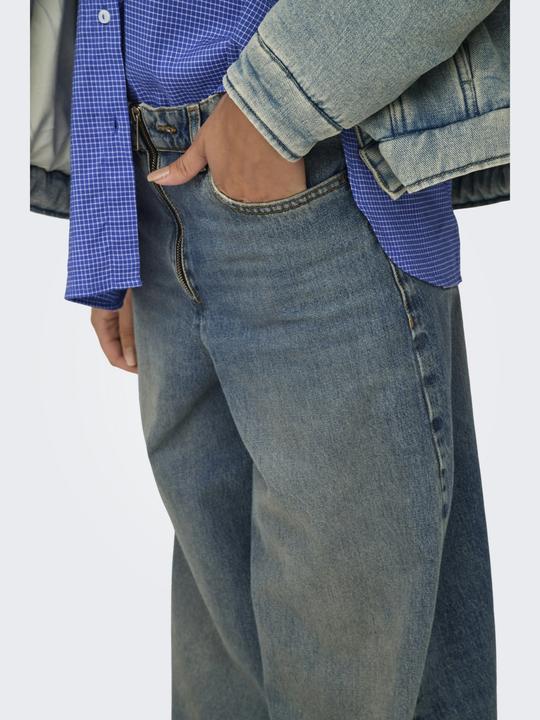 Produktbild Only ONLBAXTER Mittlere Taille Weiter Beinschnitt Jeans Jeans mit weitem Bein (W28/L34)