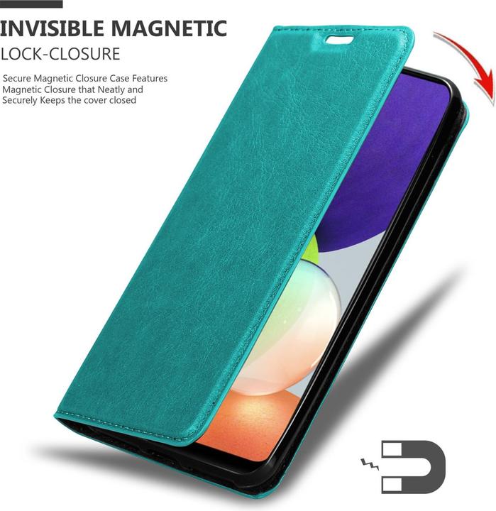 Produktbild Cadorabo Book Invis. Magnet Hülle (Samsung Galaxy M22, Samsung Galaxy A22, Samsung Galaxy A32)