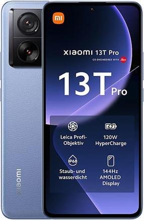 Produktbild Xiaomi 13T Pro (512 GB, Alpine blue, 6.67", Dual SIM, 50 Mpx, 5G)