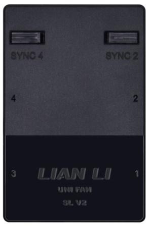Actual product image Lian-Li UNI HUB SLV2 Controller