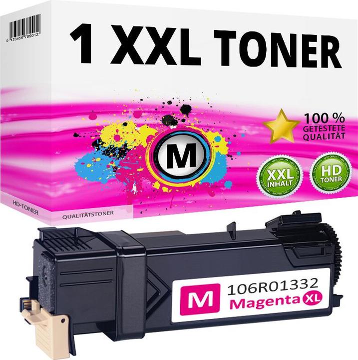 Produktbild Druckfuxx 1x XXL TONER Patronen für Xerox Phaser 6125 6125-N 6125-V-N 106-R-0133