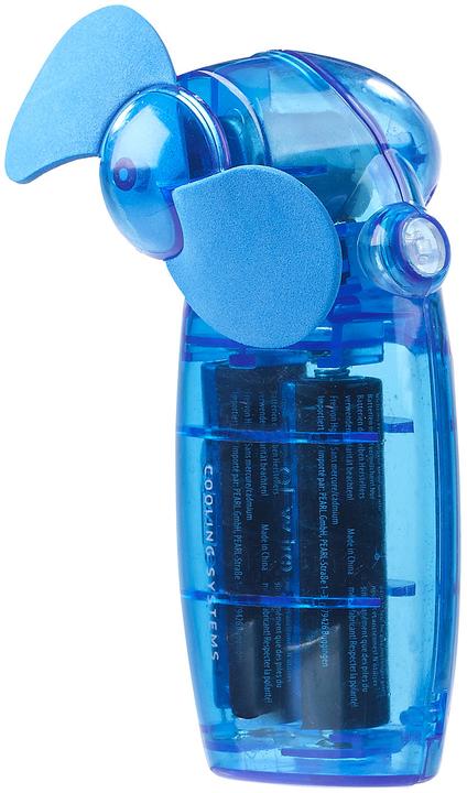 Image du produit Pearl Mini-ventilateur de poche et à main alimenté par batterie