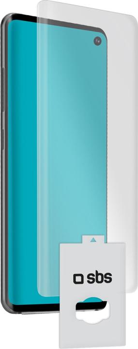 Image du produit SBS Film de protection avec applicateur pour Samsung Galaxy S10 (1 pièce(s), Samsung Galaxy S10+)