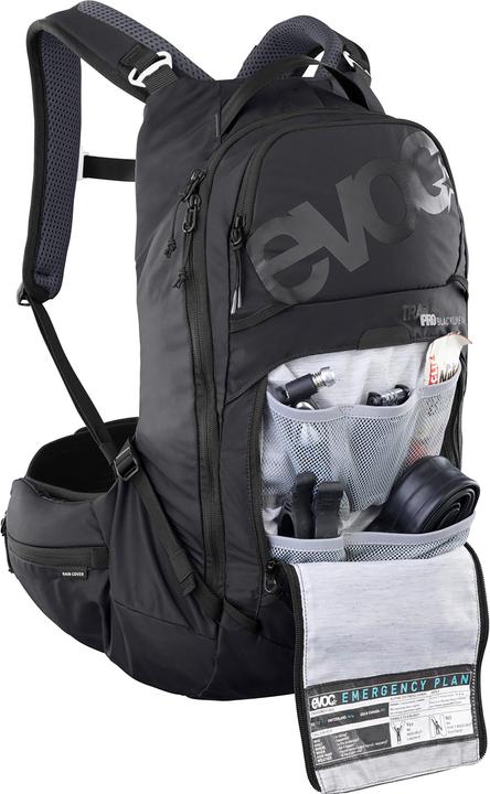 Actual product image Evoc Trail Pro 16L Blackline Backpack (16 l)