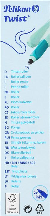 Produktbild Pelikan Tintenroller Twist (Neo mint, 1 x)