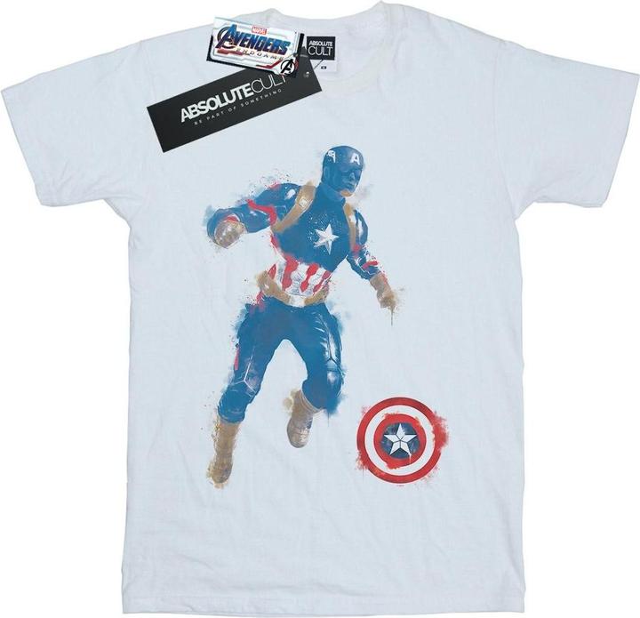 Produktbild Avengers Endgame Painted Captain America TShirt (M)