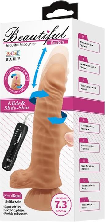 Immagine prodotto Pretty Love Dildo rotante e spinto "Easton