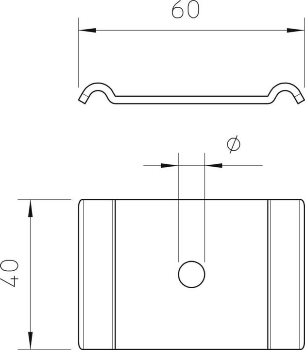 Actual product image OBO Bettermann Clamping piece