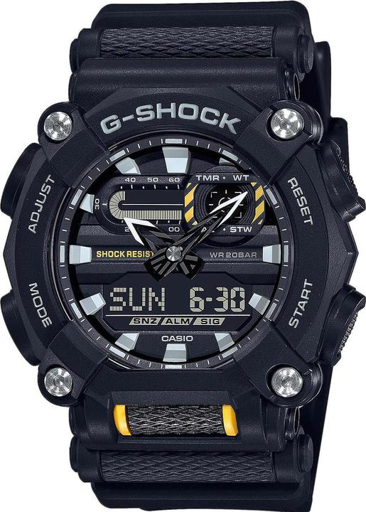 Casio GA-900-1AER (Analoguhr, Digitaluhr, 52.80 mm)